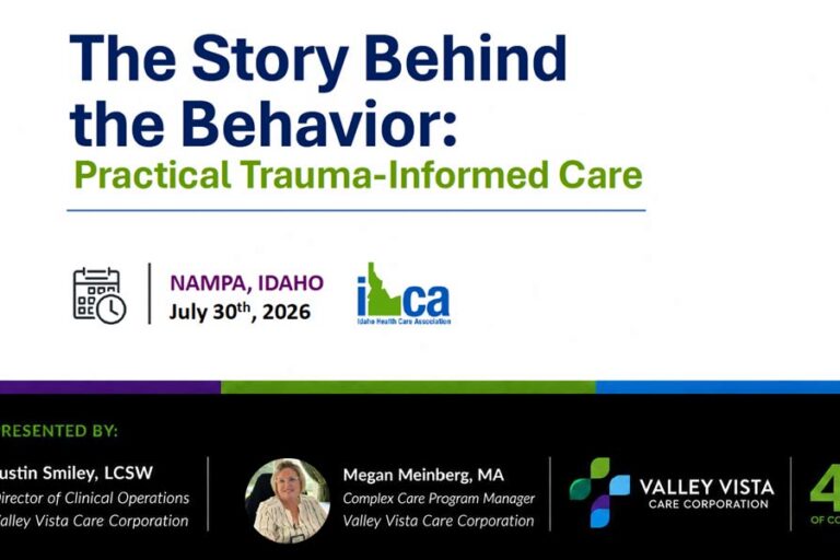 Valley Vista Care's Innovative Approach to Trauma-Informed Care Takes the Statewide Stage