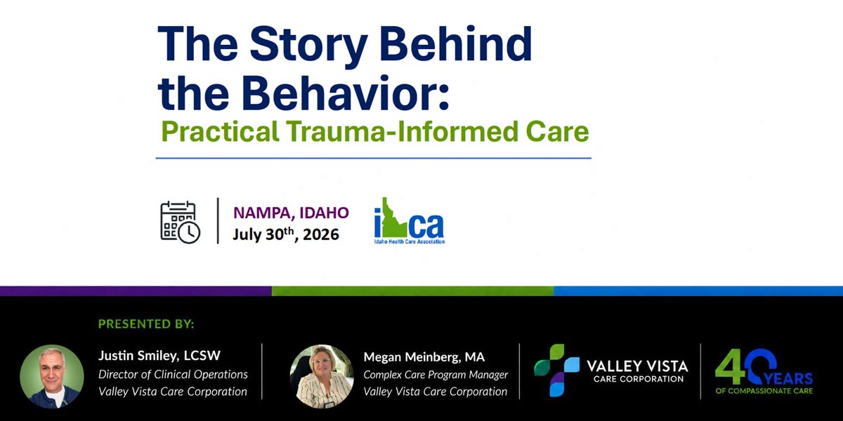 Valley Vista Care's Innovative Approach to Trauma-Informed Care Takes the Statewide Stage